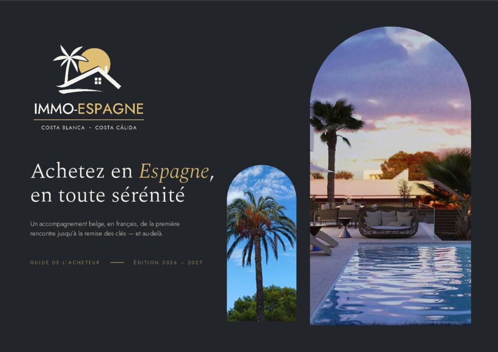 Couverture du guide de l’acheteur Immo Espagne 2026-2027